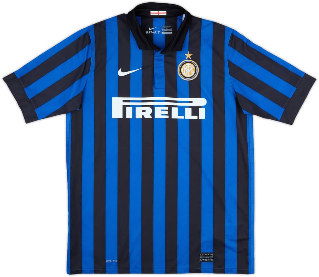 2011-12 Inter Milan Home Shirt - 9/10 - (XL.Boys)