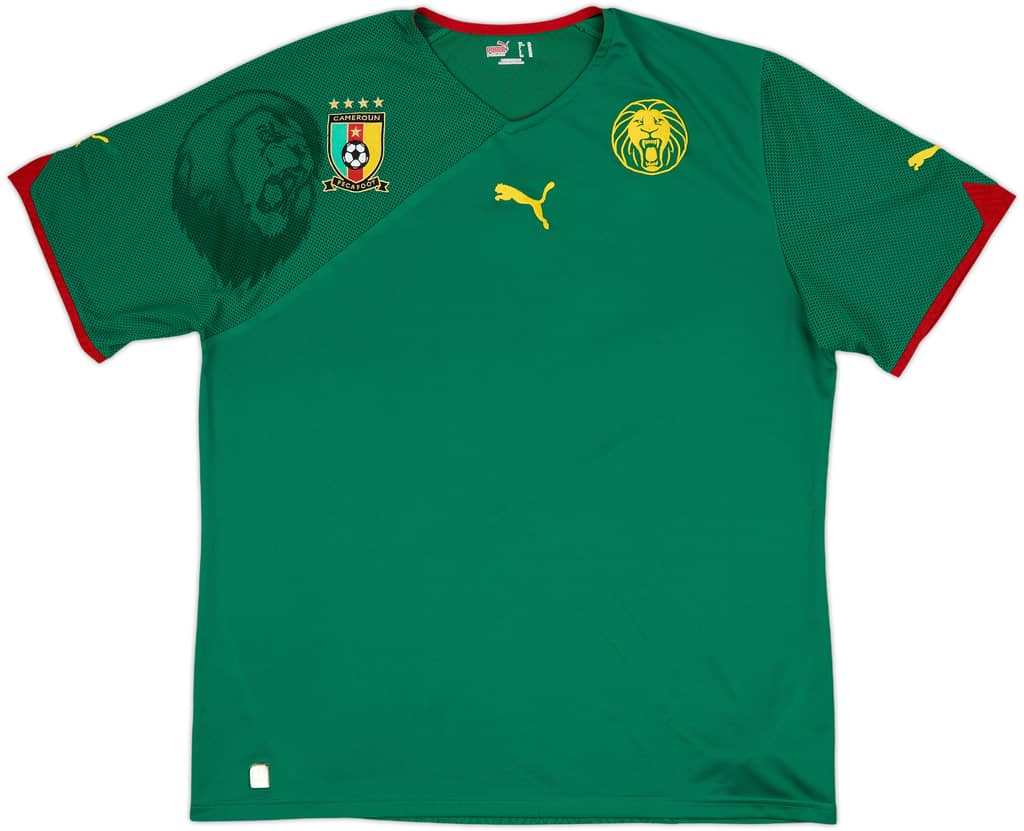2010-11 Cameroon Home Shirt - 10/10 - (XL)