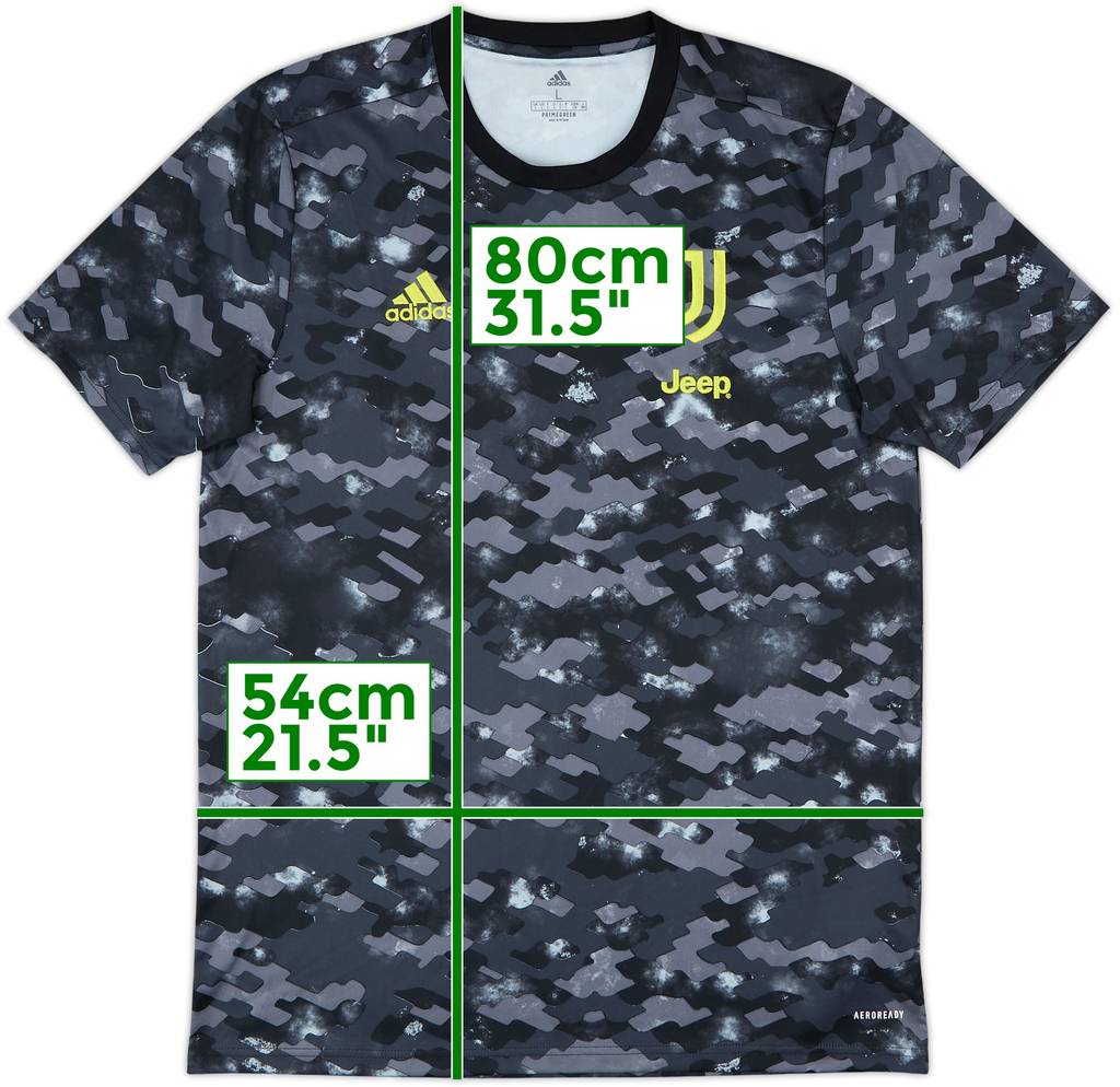2021-22 Juventus adidas Training Shirt - 10/10 - (L)