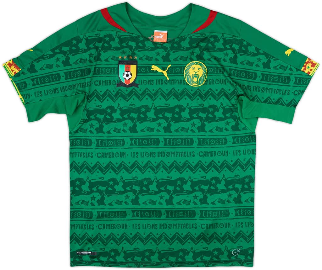 2014-16 Cameroon Home Shirt - 8/10 - (L)