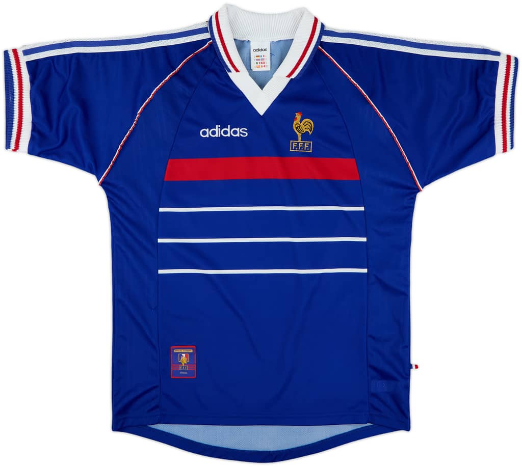 1998-00 France Prototype Home Shirt - 9/10 - (M)