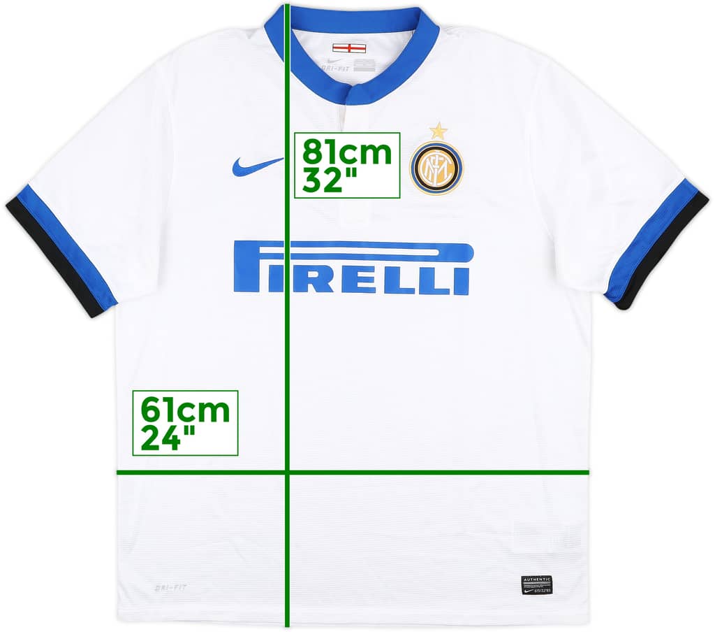 2013-14 Inter Milan Away Shirt - 9/10 - (XL)