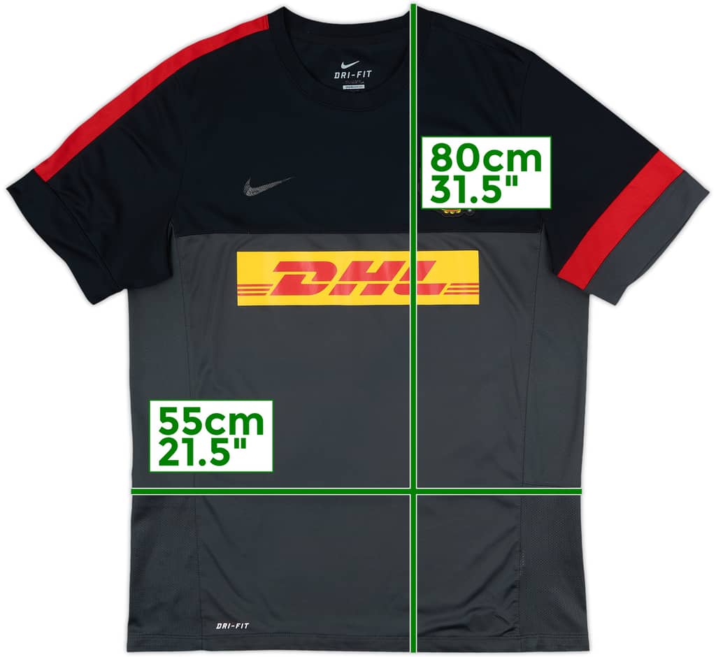 2012-13 Manchester United Nike Training Shirt - 4/10 - (XL)