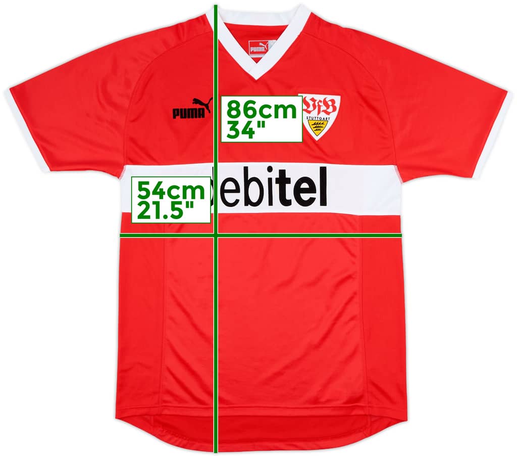 2003-04 Stuttgart Away Shirt - 9/10 - (XL)