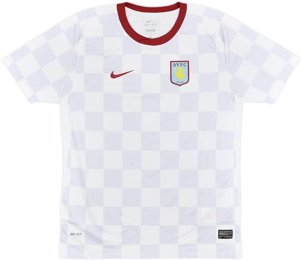2011-12 Aston Villa Away Shirt - 9/10 - (XL.Boys)