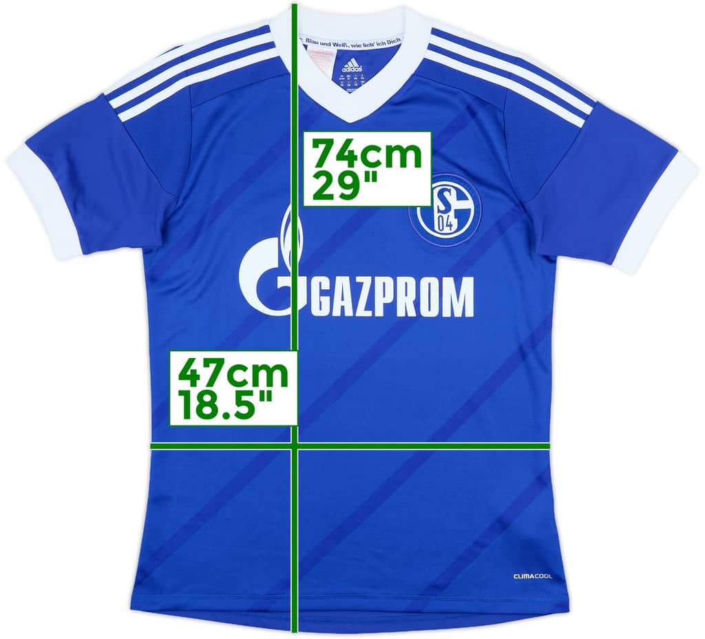 2012-14 Schalke Home Shirt - 7/10 - (XL.Boys)