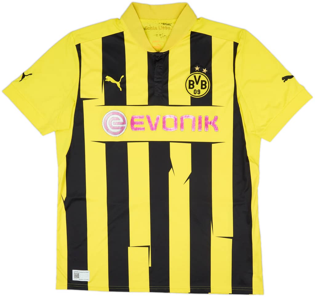 2012-13 Borussia Dortmund European Home Shirt - 4/10 - (L)