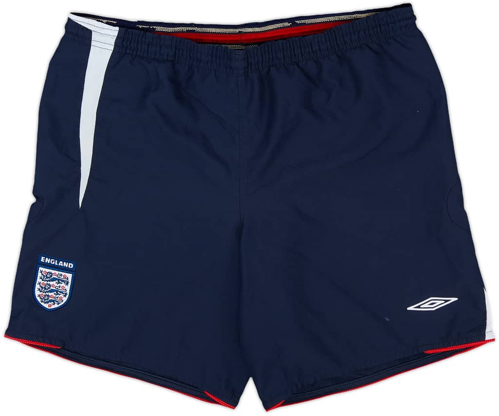 2005-07 England Home Shorts - 5/10 - (M)