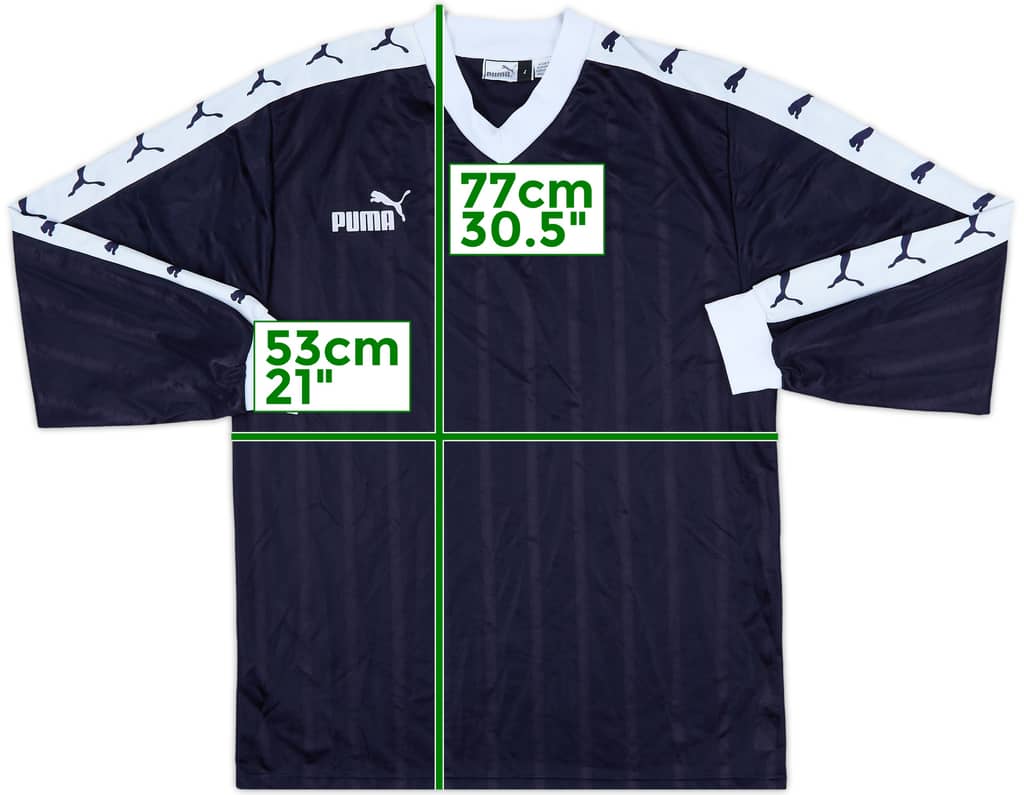 1990s Puma Template L/S Shirt - 9/10 - (L)