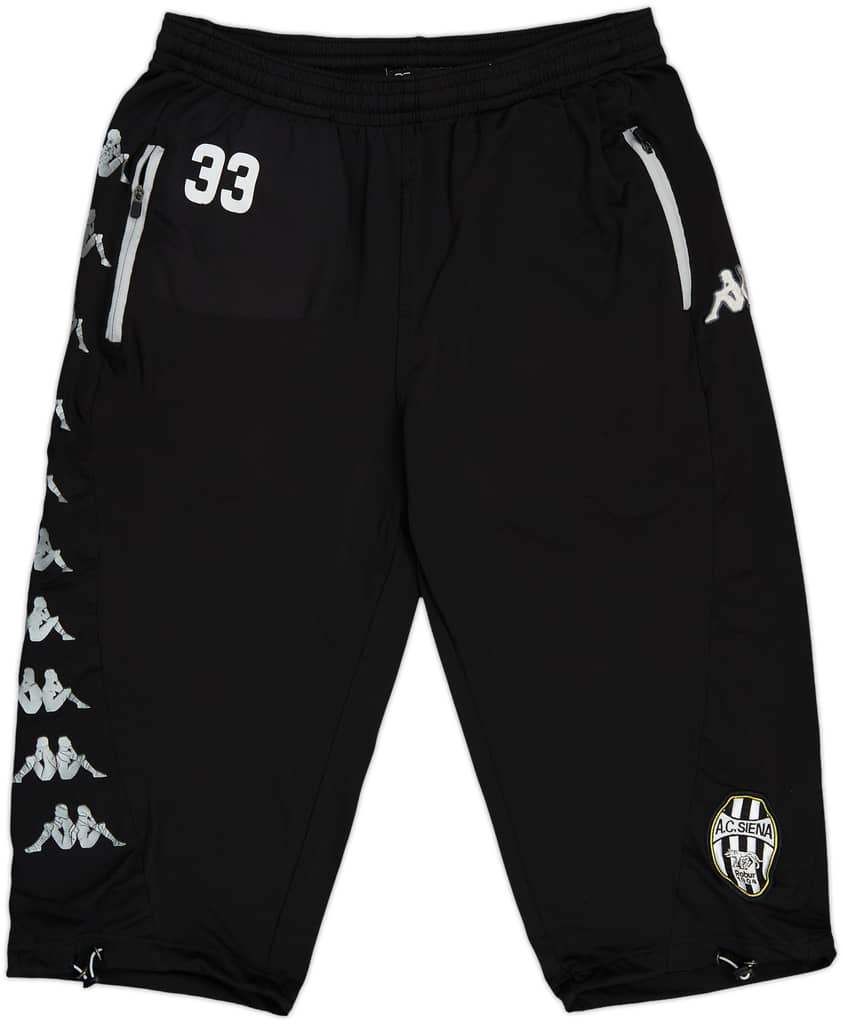 2009-10 Siena Kappa 3/4 Training Pants #33 - 5/10 - (L)