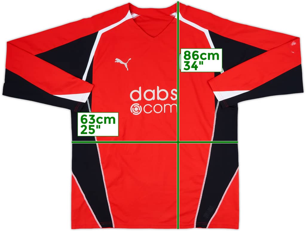 2003-04 Fulham Third L/S Shirt - 3/10 - (XXL)