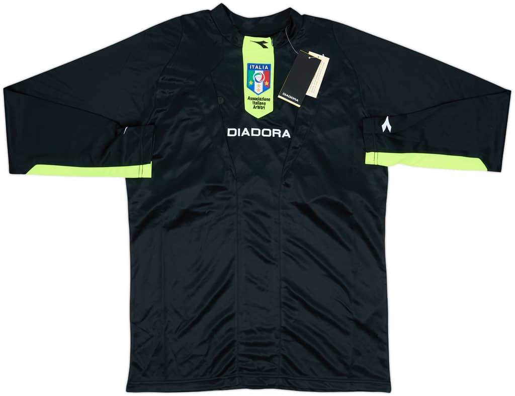 2000s Italy Diadora Referee L/S Shirt (M)