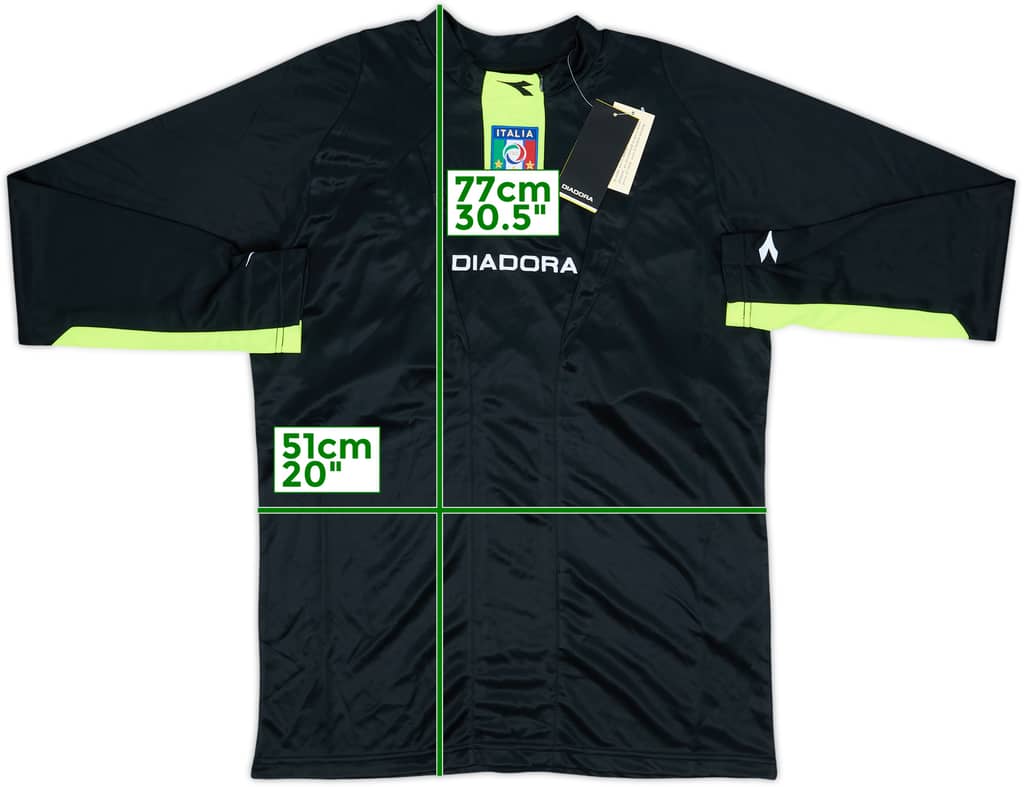 2000s Italy Diadora Referee L/S Shirt (M)