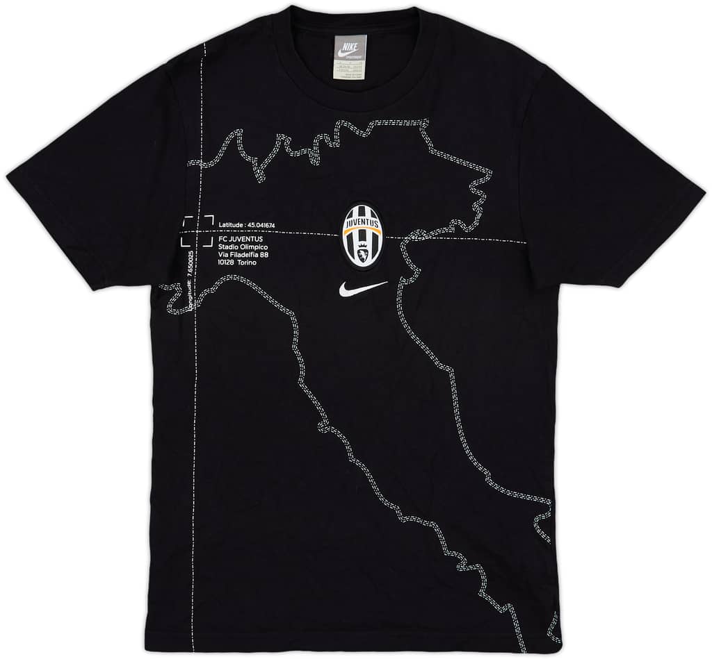 2009-10 Juventus Nike Cotton Tee - 9/10 - (S)