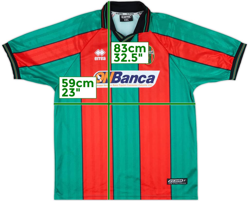 2001-02 Ternana Home Shirt - 9/10 - (XXL)