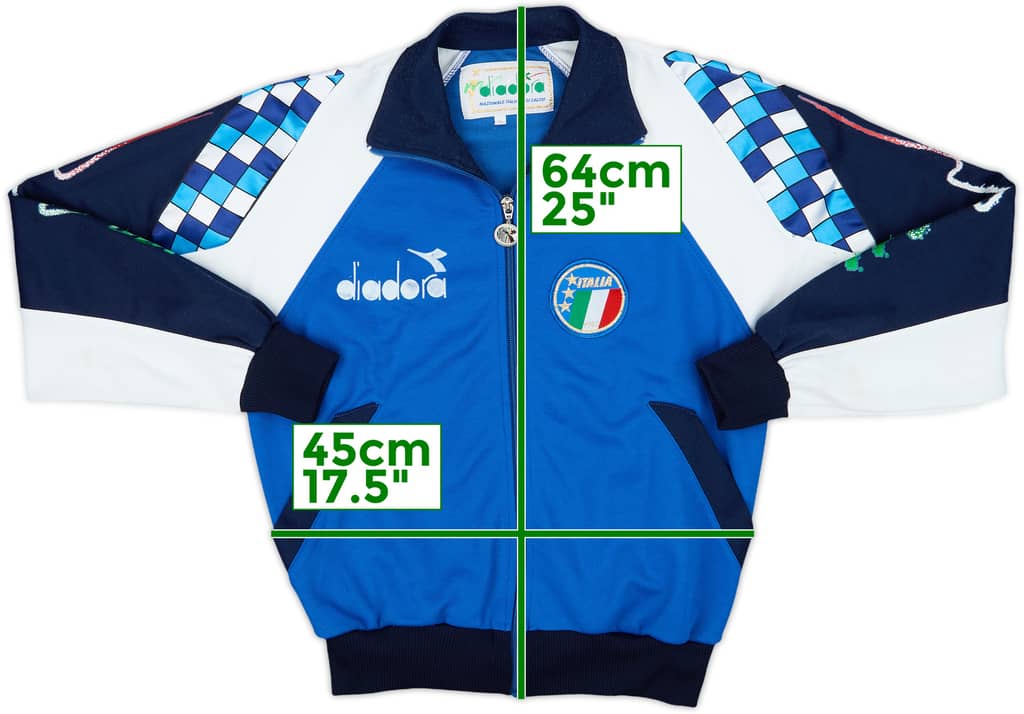 1990 Italy Diadora Track Jacket - 7/10 - (S)
