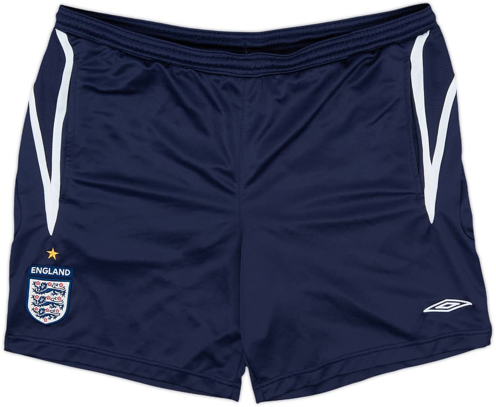 2005-07 England Umbro Training Shorts - 5/10 - (M)