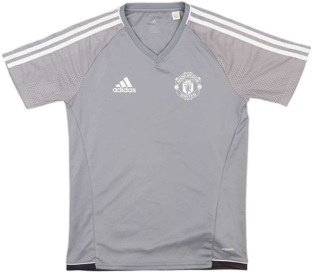 2017-18 Manchester United adizero Training Shirt - 8/10 - (S)