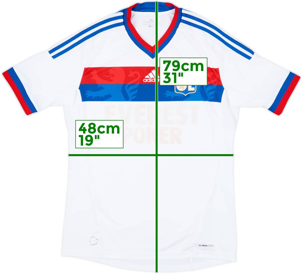 2011-12 Lyon Home Shirt - 3/10 - (M)