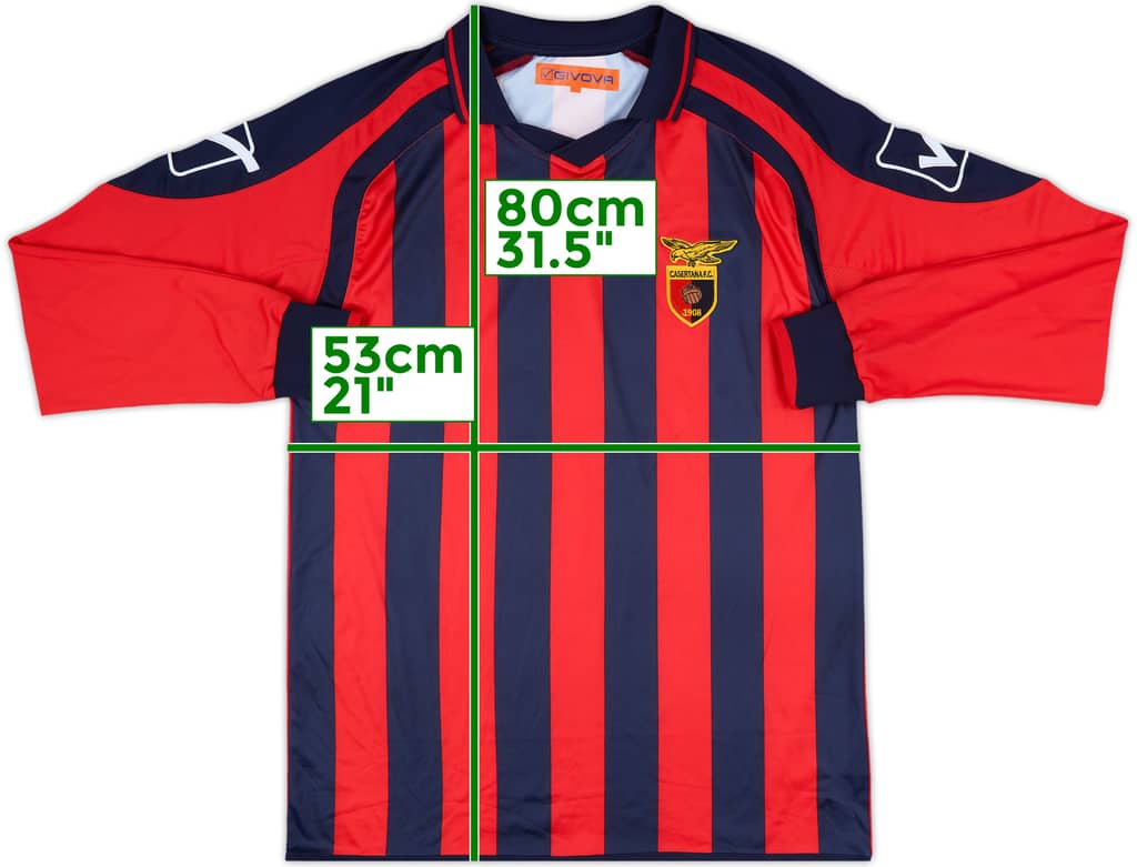 2015-17 Casertana Home Shirt - 9/10 - (L)