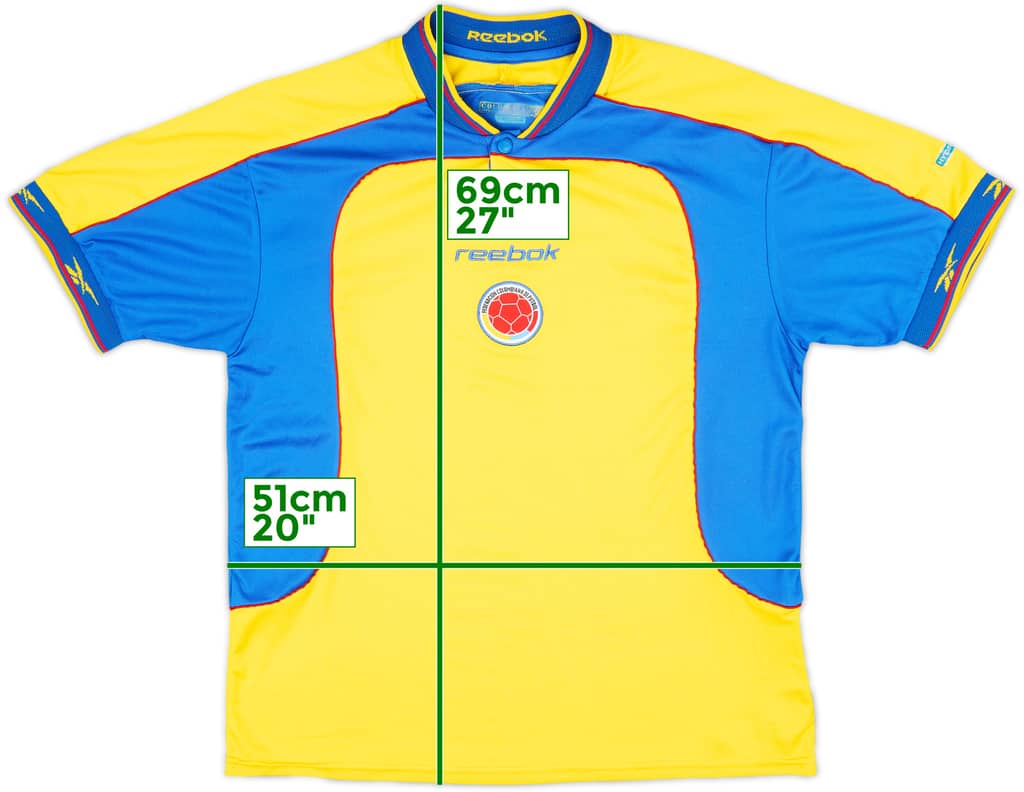 2001-03 Colombia Home Shirt - 8/10 - (M)