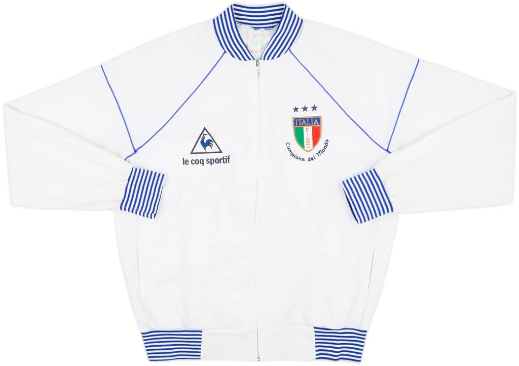 1982 Italy "Campione del Mondo" Le Coq Sportif Track Jacket - 8/10 - (XL)
