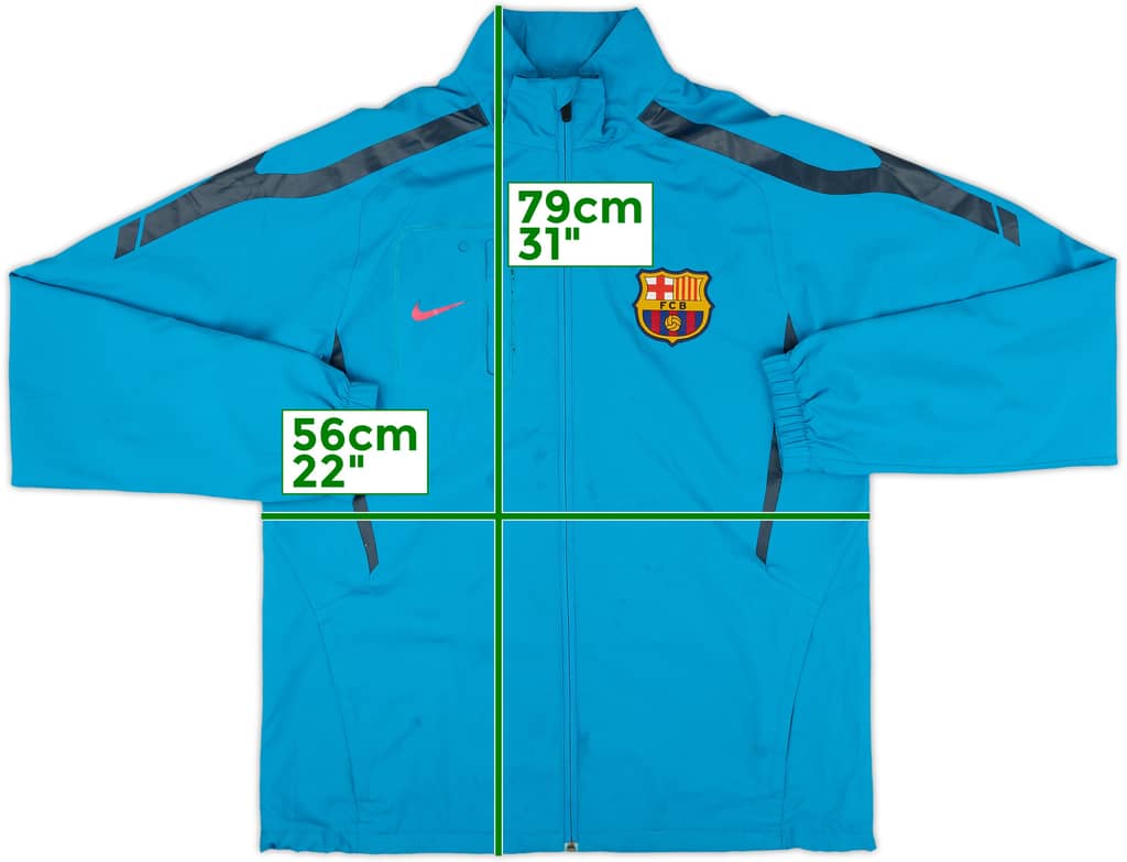 2010-11 Barcelona Nike Track Jacket - 5/10 - (M)