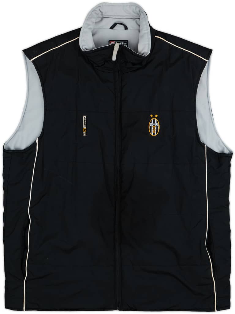 2001-02 Juventus Lotto Padded Gilet - 8/10 - (L)