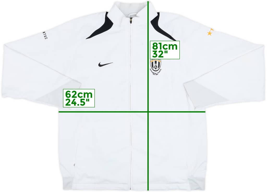 2005-06 Juventus Nike Centenary Track Jacket - 8/10 - (XL)