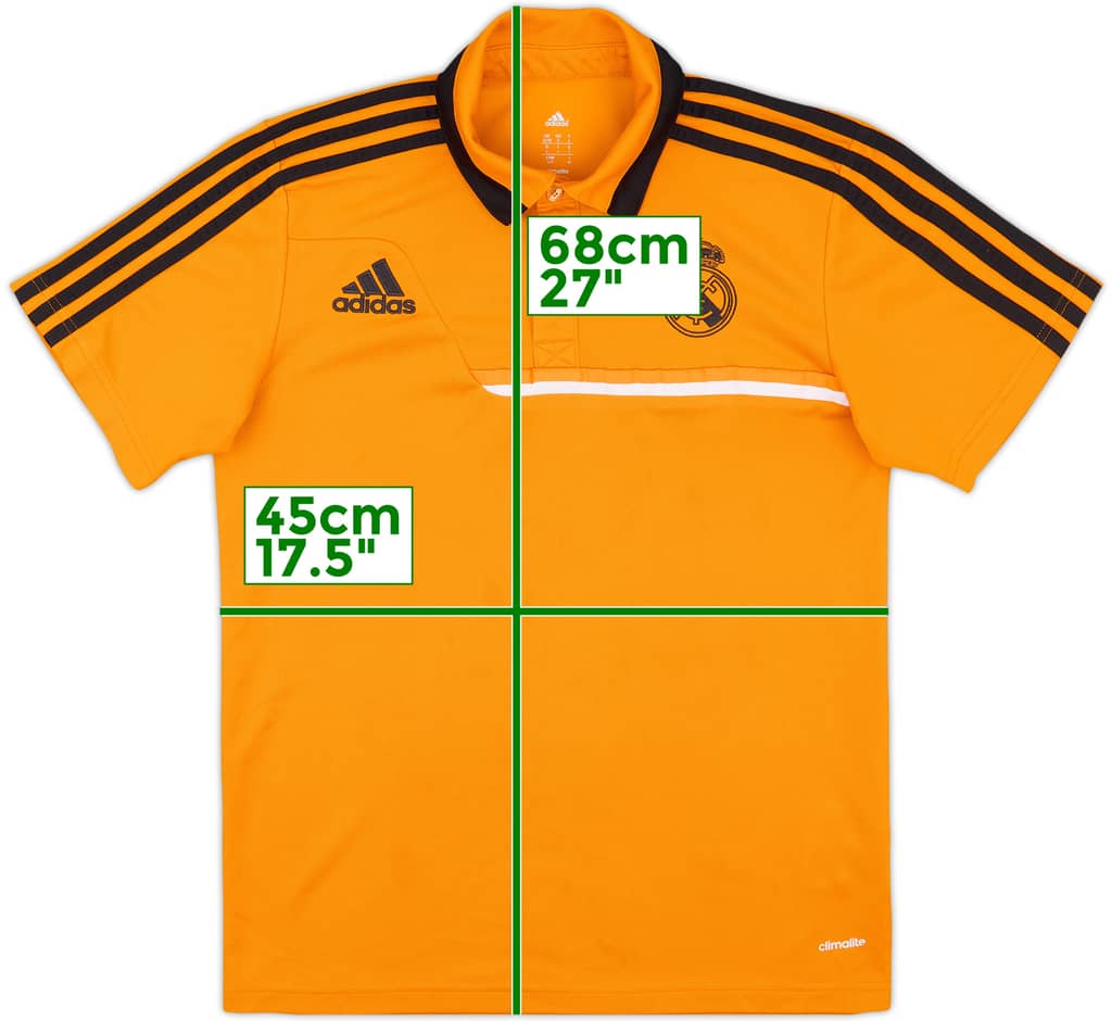 2013-14 Real Madrid adidas Polo Shirt - 9/10 - (S)