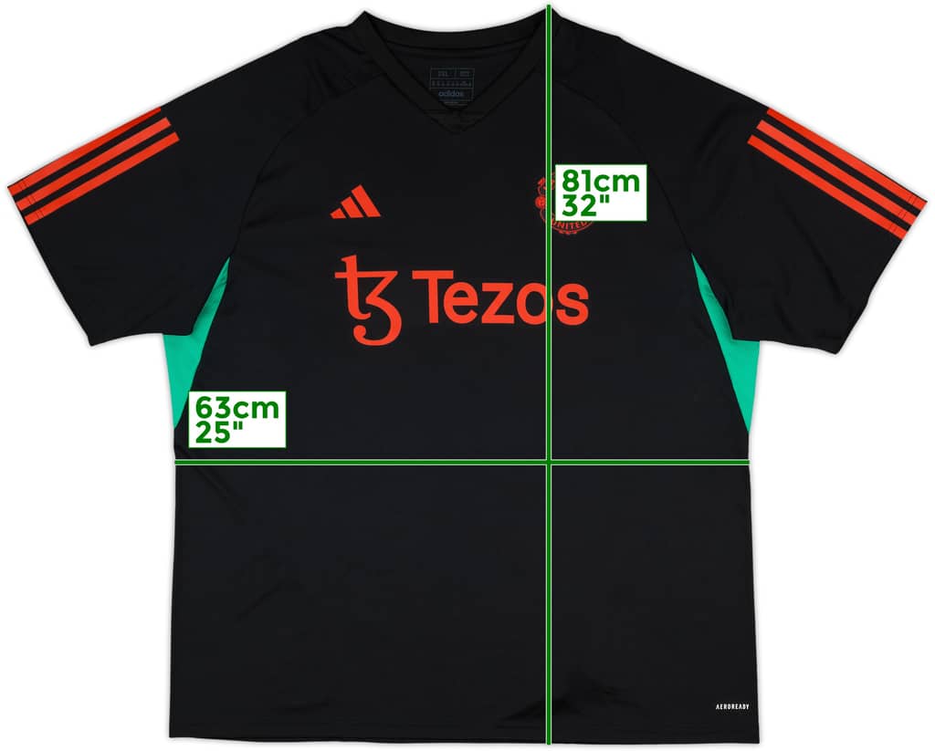2023-24 Manchester United adidas Training Shirt - 6/10 - (XXL)