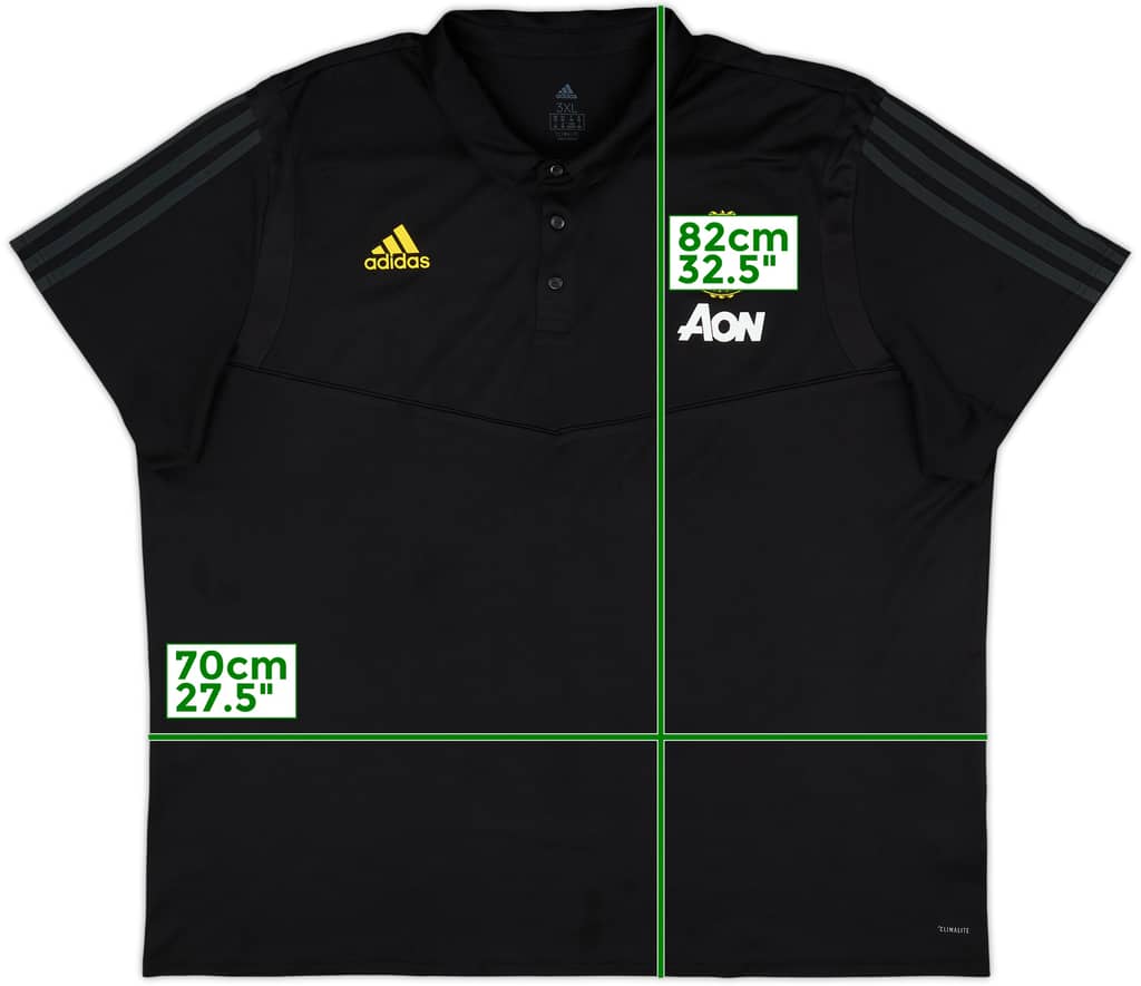2019-20 Manchester United adidas Polo Shirt - 10/10 - (3XL)