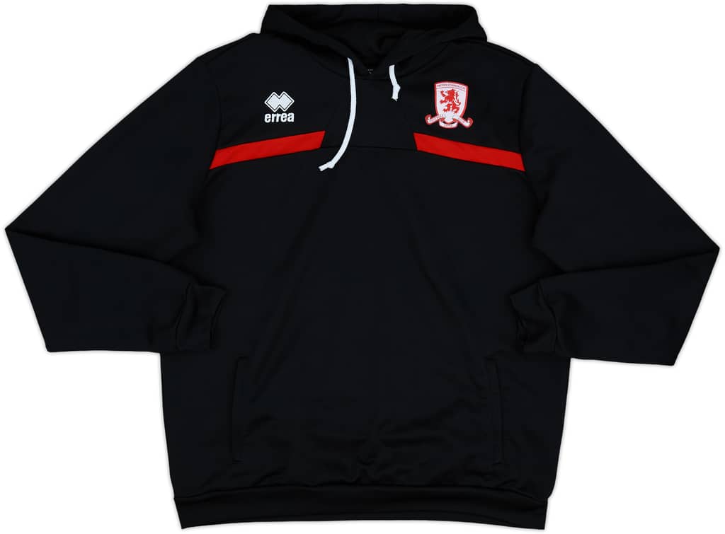 2008-09 Middlesbrough Errea Hooded Sweat Top - 9/10 - (4XL)