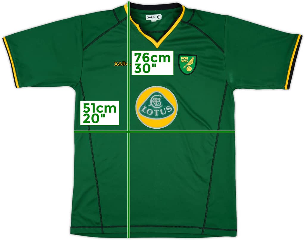 2003-04 Norwich Away Shirt - 8/10 - (M)