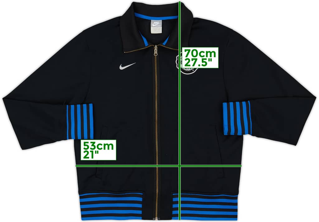 2010-11 Manchester United Nike Track Jacket - 9/10 - (M)