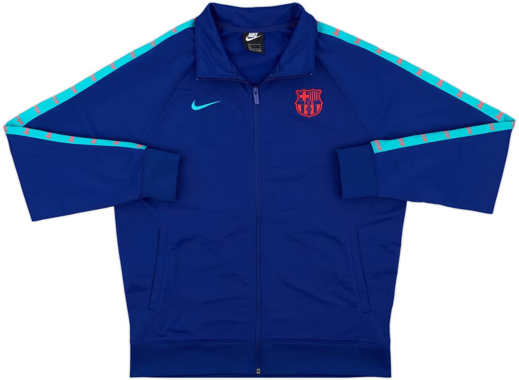 2021-22 Barcelona Nike Track Jacket - 8/10 - (L)