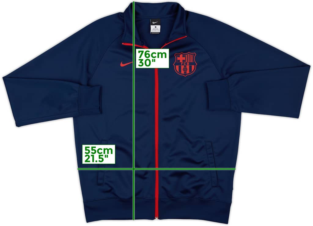 2013-14 Barcelona Nike Track Jacket - 10/10 - (L)