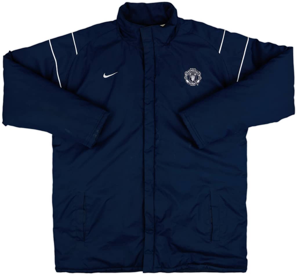 2003-04 Manchester United Nike Padded Bench Coat - 7/10 - (XL)