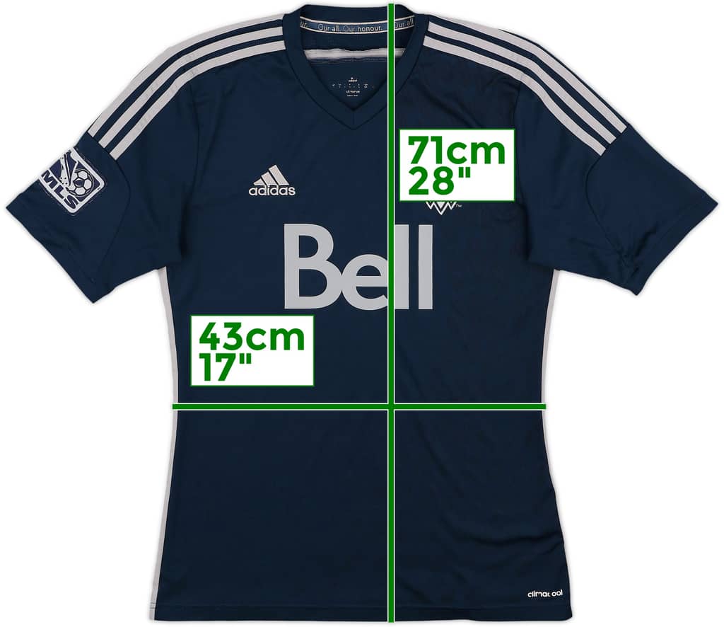 2014 Vancouver Whitecaps Away Shirt - 8/10 - (S)