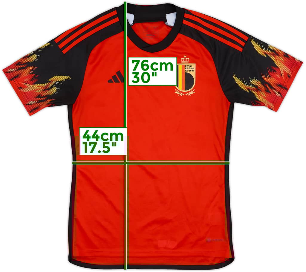 2022-23 Belgium Home Shirt - 10/10 - (S)
