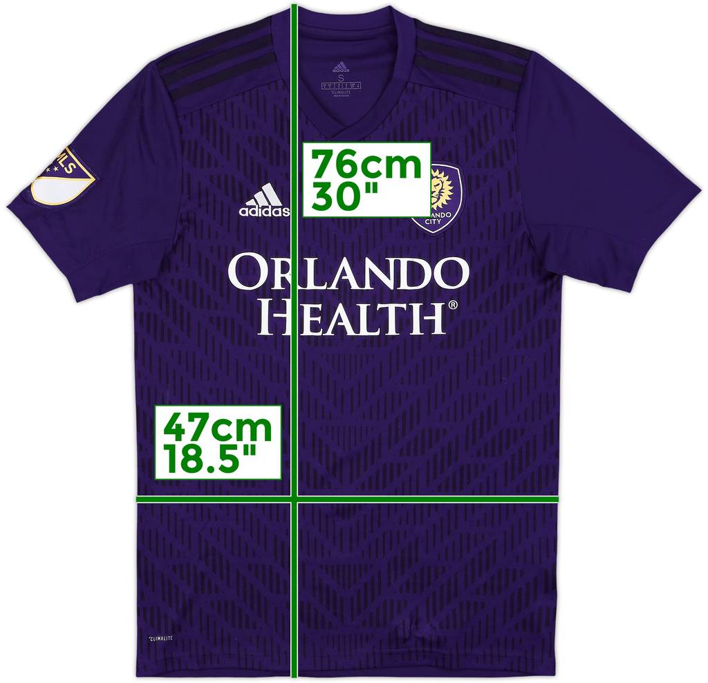 2019 Orlando City Home Shirt - 8/10 - (S)