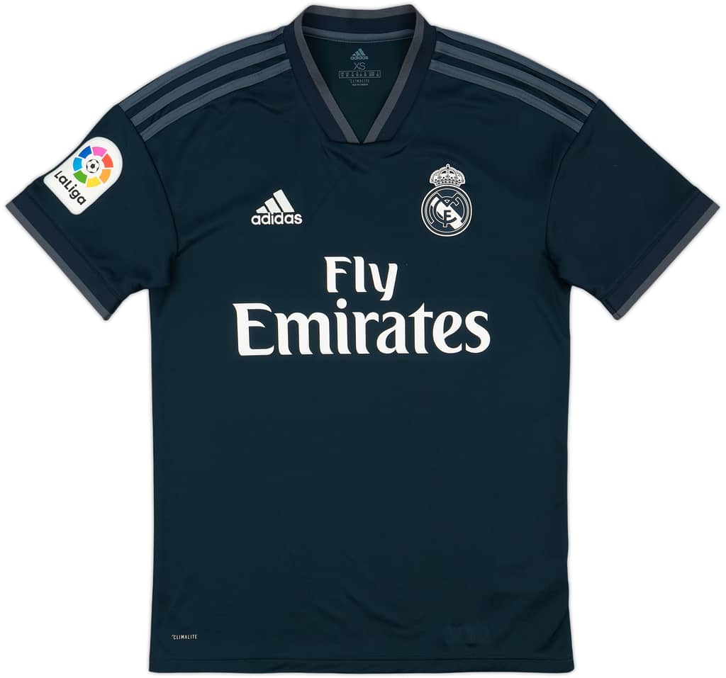 2018-19 Real Madrid Away Shirt - 9/10 - (XS)