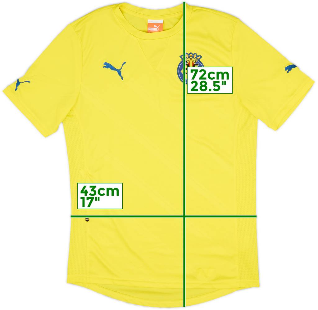 2010-11 Villarreal Puma Training Shirt - 6/10 - (S)
