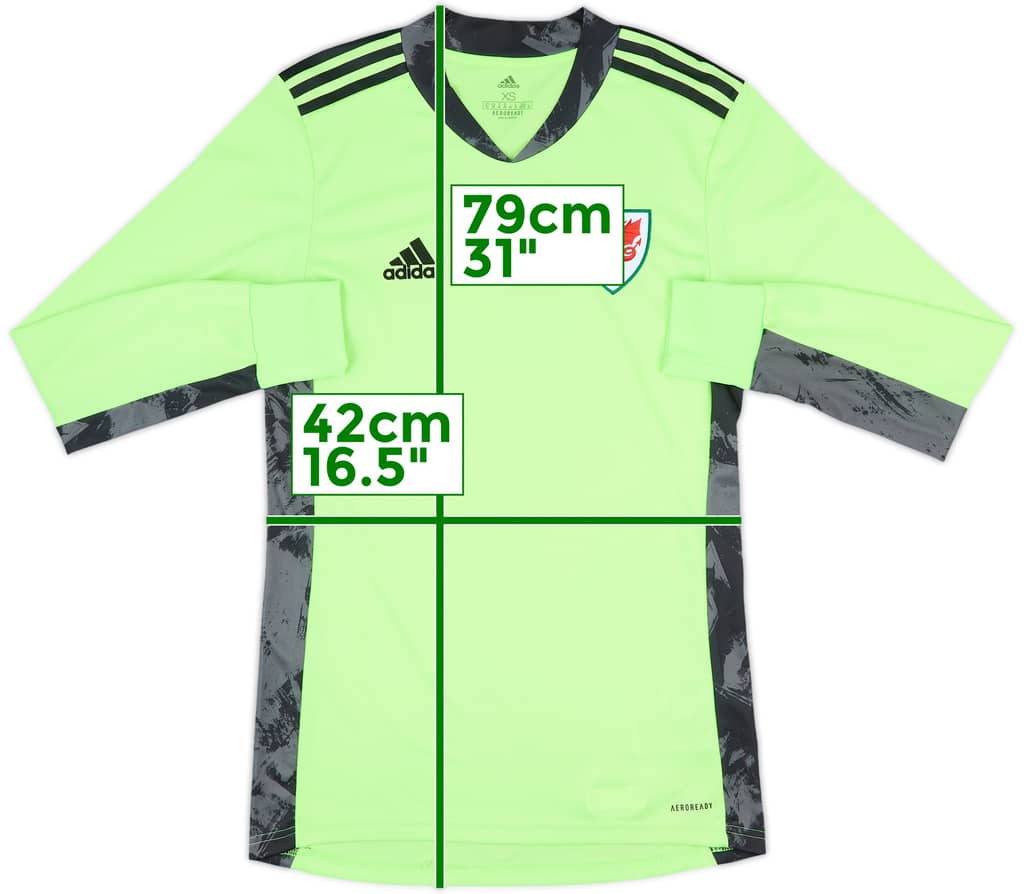 2020-22 Wales GK Shirt - 9/10 - (XS)