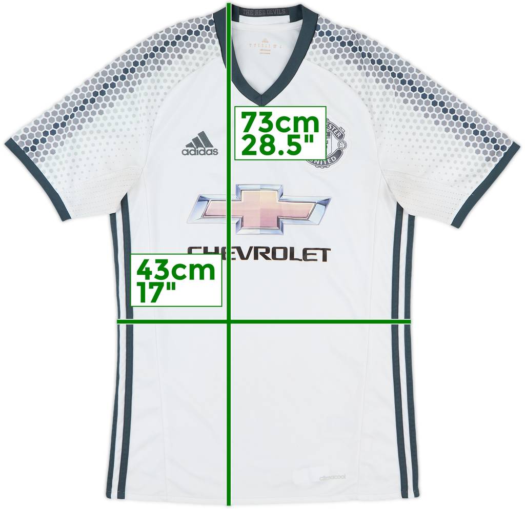 2016-17 Manchester United Third Shirt - 5/10 - (S)