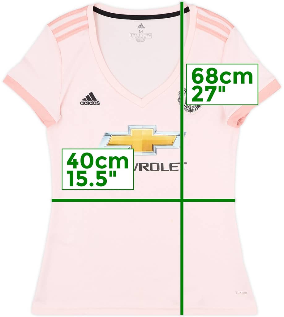 2018-19 Manchester United Away Shirt - 7/10 - (Women's M)