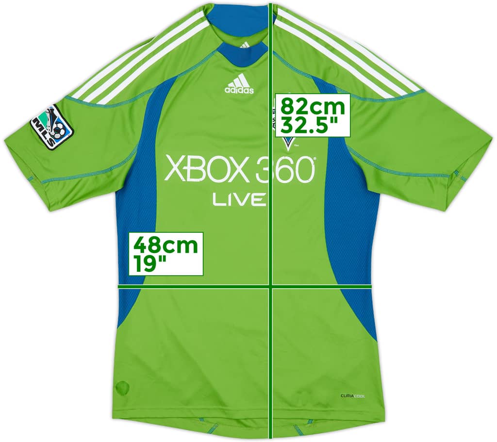 2009-10 Seattle Sounders Home Shirt - 6/10 - (M)