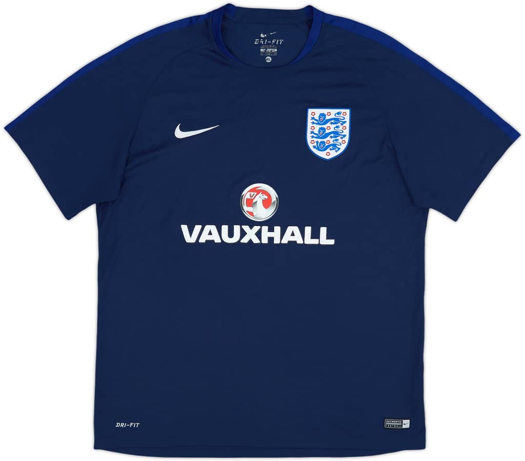 2016-17 England Nike Training Shirt - 8/10 - (XL)