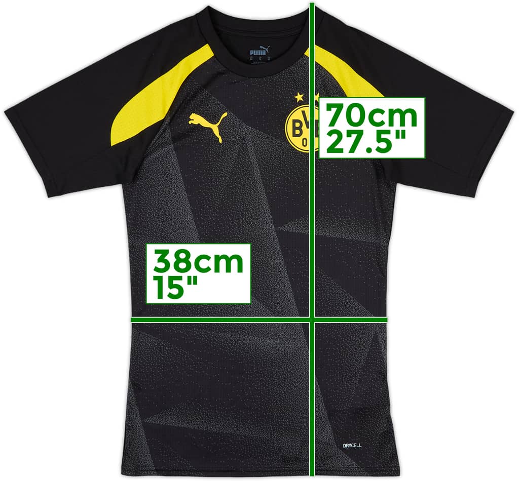2023-24 Borussia Dortmund Puma Pre-Match Training Shirt - 9/10 - (XS)