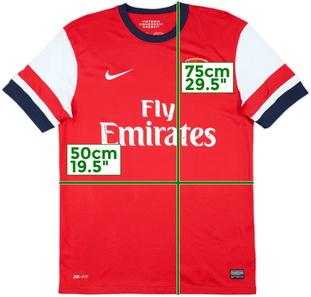 2012-14 Arsenal Home Shirt - 5/10 - (M)